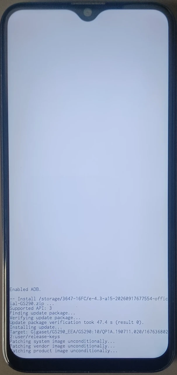 Build installing